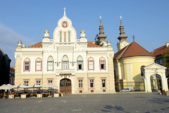 Timisoara, deutsch Temeswar ist eine Stadt im westlichen Rumänien - mit knapp  300 000 EinwohnerInnen ist Timisoara die drittgrößte Stadt von Rumänien.