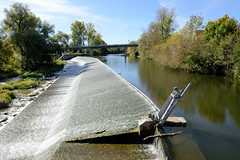 Fotos vom Wasserkraftwer in der Gemeinde Rottenacker an der Donau im Bundesland  Baden-Württemberg.
