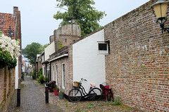 Bilder aus der Stadt Elburg am Veluwemeer in den Niederlanden - ehemalige Hansestadt.