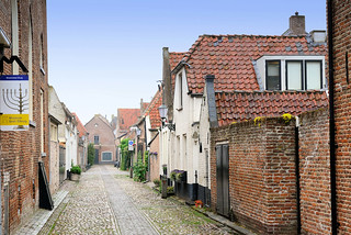 Bilder aus der Stadt Elburg am Veluwemeer in den Niederlanden - ehemalige Hansestadt.