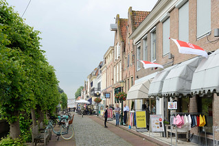 Bilder aus der Stadt Elburg am Veluwemeer in den Niederlanden - ehemalige Hansestadt.