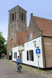 Bilder aus der Stadt Elburg am Veluwemeer in den Niederlanden - ehemalige Hansestadt.