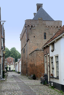 Bilder aus der Stadt Elburg am Veluwemeer in den Niederlanden - ehemalige Hansestadt.