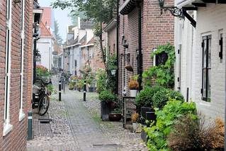 Bilder aus der Stadt Elburg am Veluwemeer in den Niederlanden - ehemalige Hansestadt.