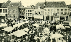 Historische Bilder der niederländischen Stadt Harderwijk.