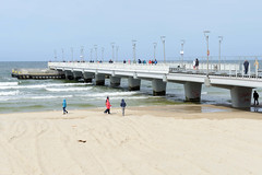 Kolobrzeg - Kolberg, ehemalige Hansestadt an der Ostsee in Westpommern, Polen.
