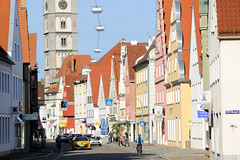 Die Stadt Lauingen , Donau liegt im Landkreis Dillingen im Donautal in Bayern.