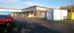 Umbau des Nahversorgungszentrums Eichholzkoppel in Tangstedt - der Drogeriemarkt Budnikowski wird dort einziehen.