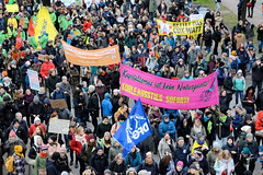 Fridays for Future - Klimastreik mit dem Motto - Hamburg wählt Klima - am 21.02.2020.