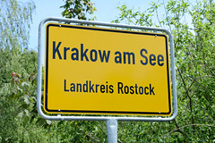 Krakow am See ist eine Stadt im Landkreis Rostock in Mecklenburg-Vorpommern.