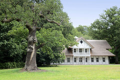 Schlosspark von Ludwigslust in Mecklenburg-Vorpommern.