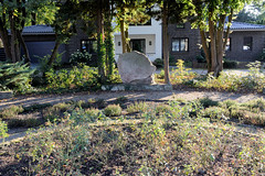 Gedenkstätte Ernst Thälmann am Seminargarten in Ludwigslust.