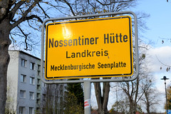 Nossentiner Hütte ist eine Gemeinde im Westen des Landkreises Mecklenburgische Seenplatte in Mecklenburg-Vorpommern.