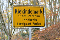 Kiekindemark ist ein Ortsteil der Stadt Parchim in Mecklenburg-Vorpommern.