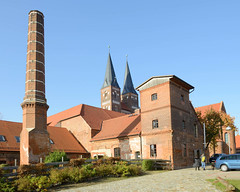 Die Stadt Jerichow liegt an einem alten Elbarm im Landkreis Jerichower Land in Sachsen-Anhalt.