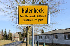 Halenbeck ist ein Gemeindeteil der Gemeinde Halenbeck-Rohlsdorf im Landkreis Prignitz in Brandenburg.