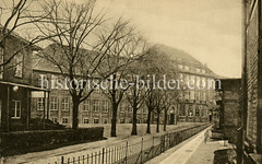 Historische Aufnahmen vom Eppendorfer Krankenhaus in  Hamburg; pathologisches Institut - Architekt Fritz Schuhmacher.