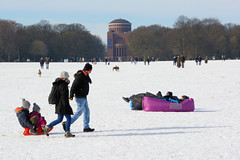 Winter in Hamburg - Bilder aus dem Stadtpark in Winterhude.