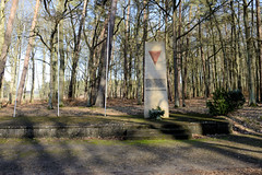 Gedenkstätte Todesmarsch im Belower Wald  für die Opfer des Todesmarsches des Konzentrationslagers Sachsenhausen.