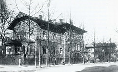 Historische Bilder aus dem Hamburger Stadtteil Borgfelde; Bethesda-Krankenhaus an der Burgstraße.