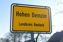 Hohen Demzin ist eine Gemeinde im Landkreis Rostock in Mecklenburg-Vorpommern.