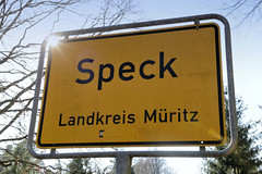 Der Ort Speck ist Teil der Gemeinde Kargow - Eingang zum Müritz Nationalpark.