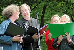 Auftritt des Chors Klezmerlech der Hamburger Jüdischen Gemeinde. (2006)