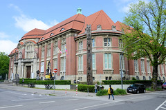 Fotos aus dem Hamburger Stadtteil Rotherbaum, Bezirk Eimsbüttel. Gebäude des Museum am Rothenbaum – Kulturen und Künste der Welt / MARKK, Rothenbaumchaussee; 1912 fertiggestellt - Architekt Albert Erbe.