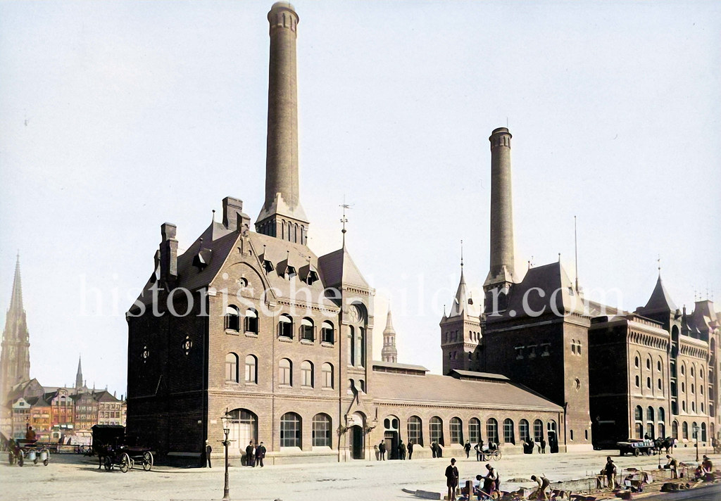 Bildarchiv-hamburg.com: Foto „Das Kesselhaus Wurde Von 1886 Bis 1887 ...