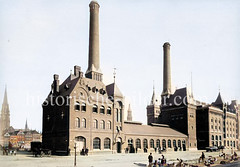 Das Kesselhaus  wurde von 1886 bis 1887 als Kraftwerk für die Speicherstadt nach Plänen des Architekten Franz Andreas Meyer errichtet.