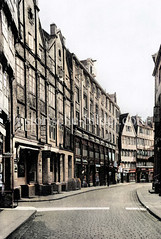 Historische Ansicht der Düsternstraße in der Hamburger Neustadt (ca. 1925).