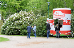 Rhododendronpark in Graal-Müritz im Landkreis Rostock in Mecklenburg-Vorpommern