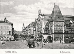 Historisches Foto von Budapest (ca. 1900); Zollamtsring.