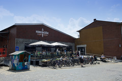 Fotos aus dem Hamburger Stadtteil Hafencity, Bezirk Hamburg Mitte; historische Lagergebäude im Oberhafenquartier /Stockmeyerstraße.