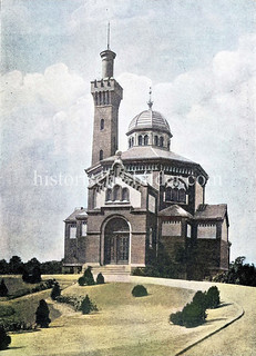 Krematorium beim Friedhof Ohlsdorf in Hamburg Alsterdorf, errichtet 1891.