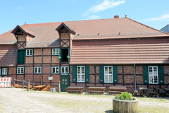 Teterow  ist eine Stadt im Landkreis Rostock in Mecklenburg-Vorpommern; historische Stadtmühle an der Mühlenstraße.