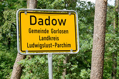 Dadow ist ein Ortsteil der Gemeinde Gorlosen im Amt Grabow -  Landkreis Ludwigslust-Parchim in Mecklenburg-Vorpommern.