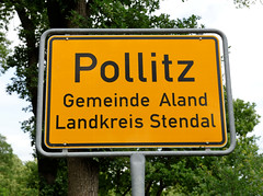 Pollitz ist ein Ortsteil der Gemeinde Aland im Landkreis Stendal in Sachsen-Anhalt.