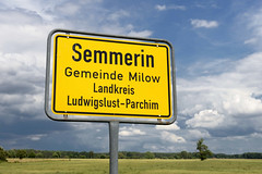 Semmerin   ist ein Ortsteil der Gemeinde Milow, Amt Grabow im Landkreis Ludwigslust-Parchim in Mecklenburg-Vorpommern.