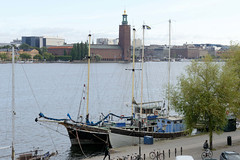 Fotos aus Stockholm, der Hauptstadt Schwedens; ehem. Hafenanlage am Söder Mälarstrand  - jetzt Liegeplätze für Hausboote.