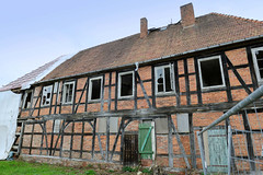 Fotos von  Stadt Ludwigslust im Landkreis Ludwigslust-Parchim im Bundesland Mecklenburg-Vorpommern; Rückseite vom Prinzenpalais.