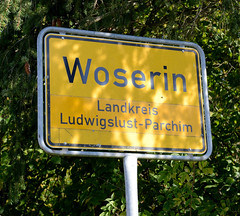 Woserin ist ein Ortsteil der Gemeinde Borkow im Landkreis Ludwigslust-Parchim in Mecklenburg-Vorpommern