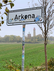 Kap Arkona   ist eine 43 Meter hohe Steilküste auf der Halbinsel Wittow im Norden der Insel Rügen in Mecklenburg-Vorpommern.