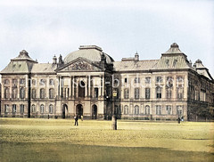 Historische Ansicht von Dresden; Neustadt, japanisches Palais.