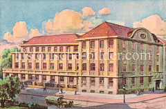 Historische Ansicht vom Gebäude der Grosseinkaufs Gesellschaft Deutscher Consumvereine m. b. H - Tabakfabrik Hamburg.
