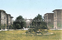 Historische Ansicht vom Operationshaus im Allgemeinen Krankenhaus Eppendorf.