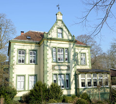 Telgte  ist eine Stadt im Kreis Warendorf im Bundesland Nordrhein-Westfalen; Wohnhaus / Villa - Jugendstilarchitektur.
