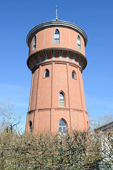 Die Hansestadt  Anklam  ist eine Stadt im Landkreis Vorpommern-Greifswald in Mecklenburg-Vorpommern; historischer Wasserturm Anklam - erbaut 1906, in Betrieb bis 1997.