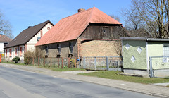 Rubkow ist ein Ort und gleichnamige Gemeinde im Landkreis Vorpommern-Greifswald im Bundesland Mecklenburg-Vorpommern; Wohnhaus / Scheune.