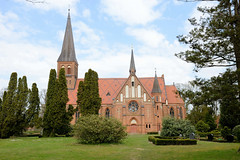 Picher ist ein Ort und gleichnamige Gemeinde im Landkreis Ludwigslust-Parchim in Mecklenburg-Vorpommern;  neogotische Kirche, errichtet 1875.